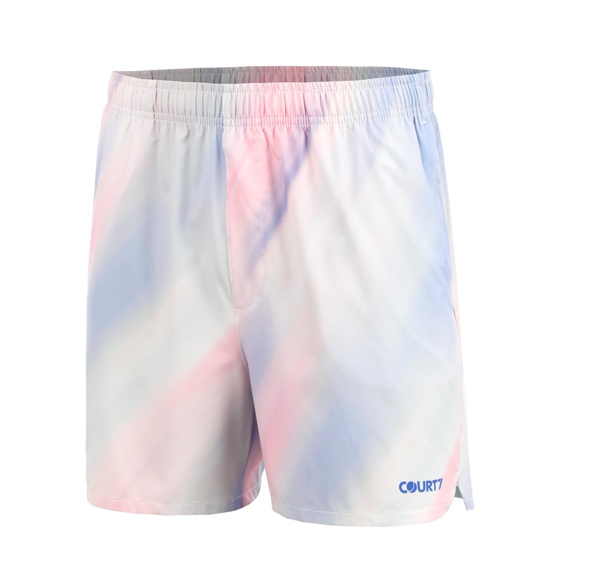 COURT7 Dual Pocket 5in Shorts Hombres - azul claro, multicolor