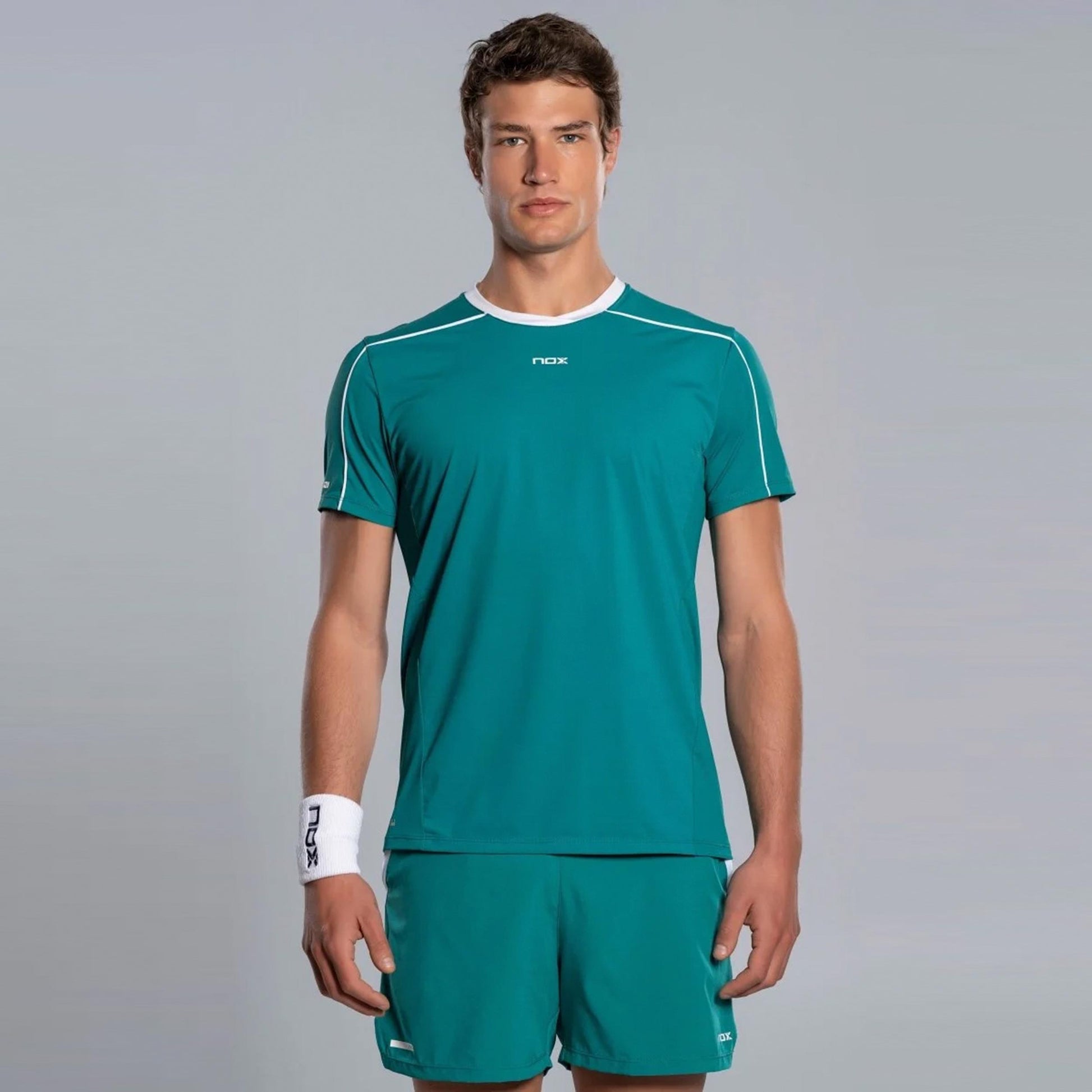 NOX Pro Camiseta de manga corta Hombres - azul verdoso