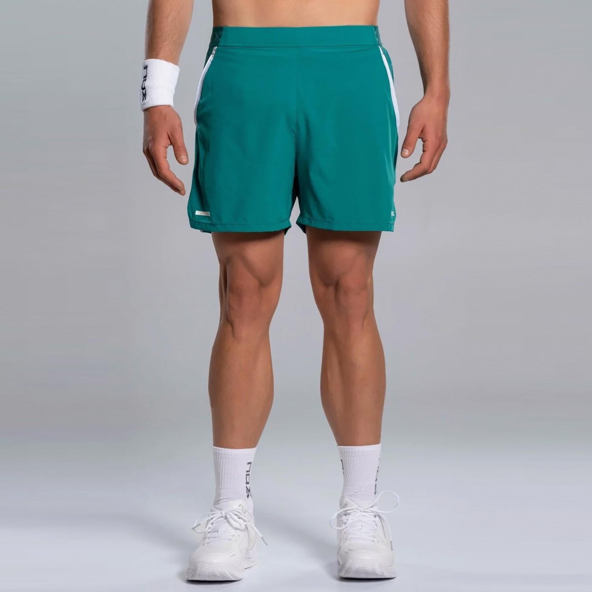 NOX Pro Shorts Hombres - azul verdoso
