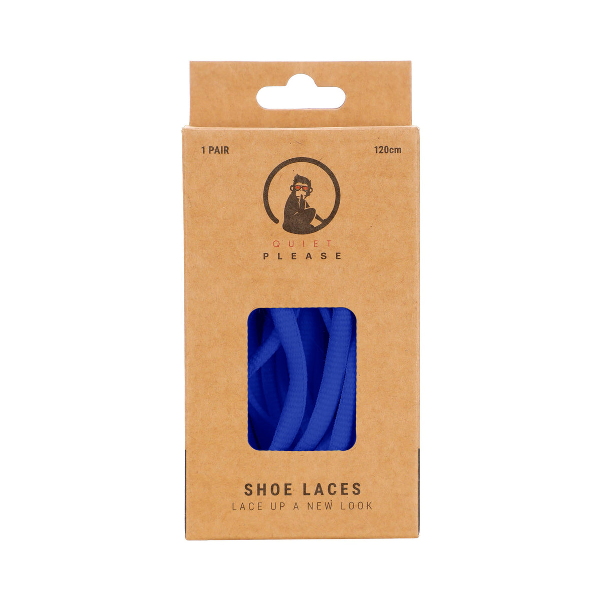 Quiet Please QP shoe laces 120cm Cordones - azul