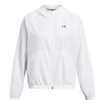 Ropa Under Armour Under Armour Sport Windbreaker Chaqueta de entrenamiento Mujeres - blanco, 