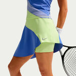 Ropa de tenis Nike Nike Court Dri-Fit Slam High Rise Falda Mujeres-lima, azul