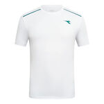 Ropa de tenis Diadora Diadora Court Camiseta de manga corta Hombres-blanco