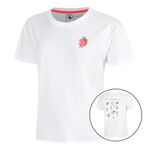 Ropa Quiet Please Quiet Please Crush Court Essentials Camiseta de manga corta Mujeres-blanco, blanco