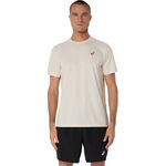 Ropa ASICS ASICS Court Graphic Camiseta de manga corta Hombres - beige, 