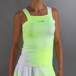 Ropa Endless Endless Breeze Camiseta De Tirantes Mujeres-Amarillo Neón,Blanco