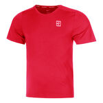 Ropa Nike Nike Court Dri-Fit Advantage Camiseta De Manga Corta Hombres-Rojo,Blanco