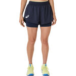 Ropa ASICS ASICS Match Shorts Mujeres-Azul Oscuro