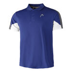Ropa HEAD HEAD Club 22 Tech Polo Hombres-Azul,Blanco