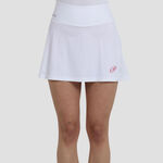 Ropa Bullpadel Bullpadel Falda Mujeres-Blanco