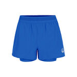 Ropa Quiet Please Quiet Please Rematch 2in1 Shorts Mujeres - azul, blanco