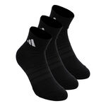 adidas adidas Essentials Ankle 3P Calcetines de tenis Unisex-negro