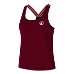 Ropa Quiet Please Quiet Please Endlessly Serve & Volley 2.0 Camiseta De Tirantes Mujeres-Rojo Vino,Multicolor
