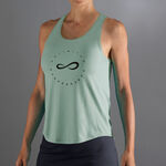 Ropa Endless Endless Cercle Camiseta De Tirantes Mujeres-Verde,Azul Oscuro