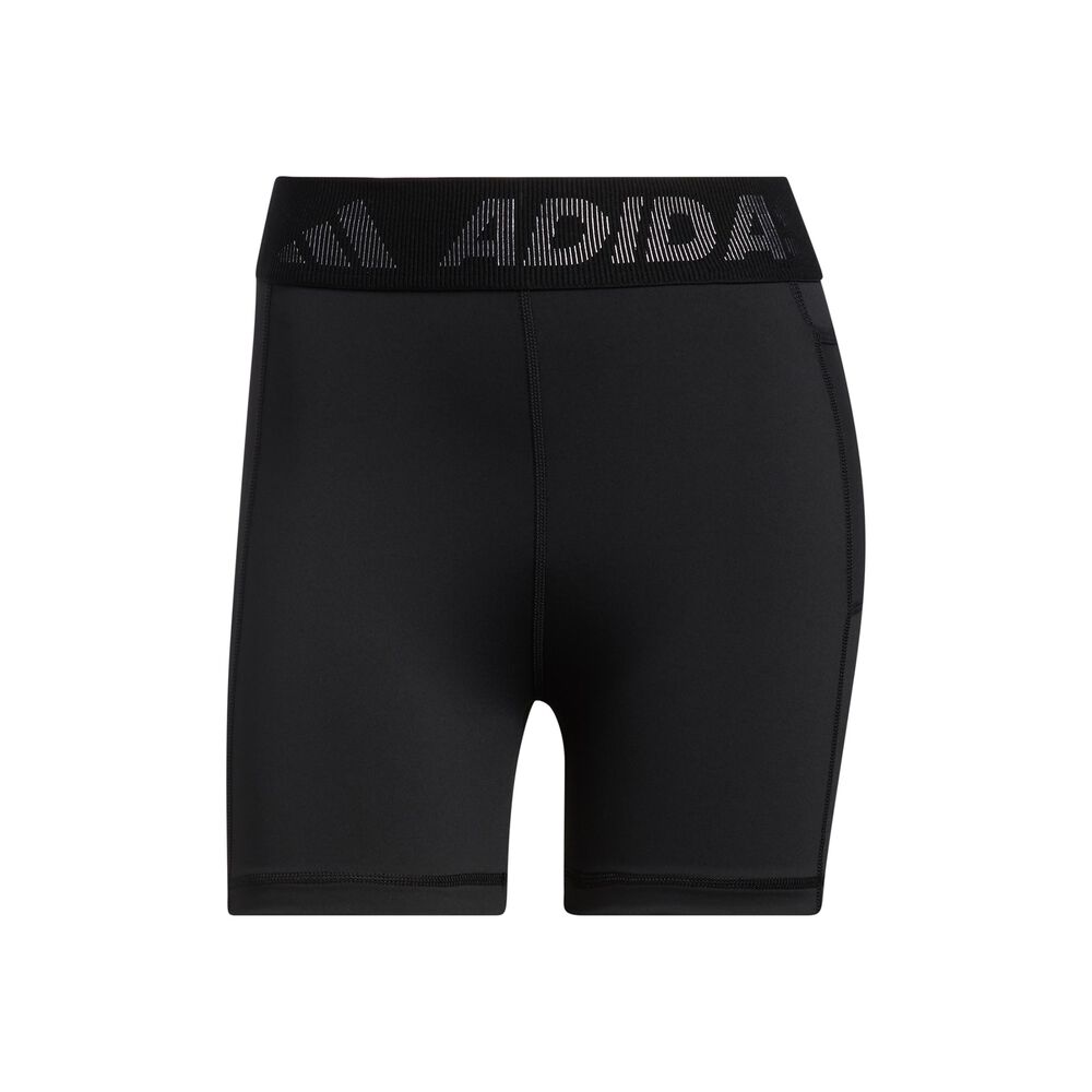 Adidas TF 3BAR 5in Shorts Mujeres - Negro