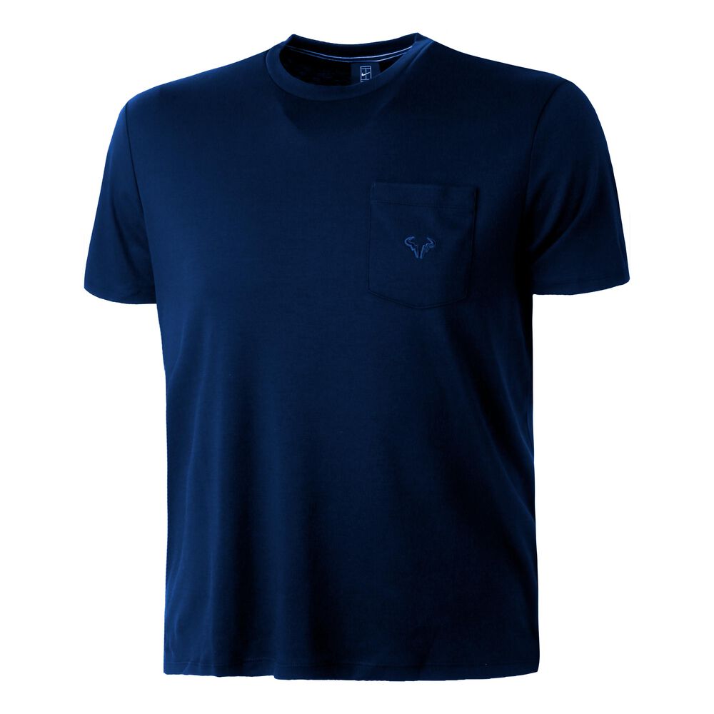 Rafael Nadal Camiseta De Manga Corta Hombres - Azul, Azul Oscuro