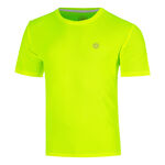Ropa de tenis BIDI BADU BIDI BADU Solid Camiseta de manga corta Hombres-amarillo ne&oacute;n