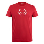 Ropa Babolat Babolat Lebron Camiseta De Manga Corta Hombres-Rojo Vino