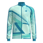 Ropa BIDI BADU BIDI BADU Good Vibes Printed Chaqueta De Entrenamiento Hombres-Color Petróleo,Mint