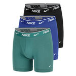 Ropa Nike Nike Everyday Cotton Stretch Calzoncillos tipo b&oacute;xer Pack de 3 Hombres - multicolor, negro