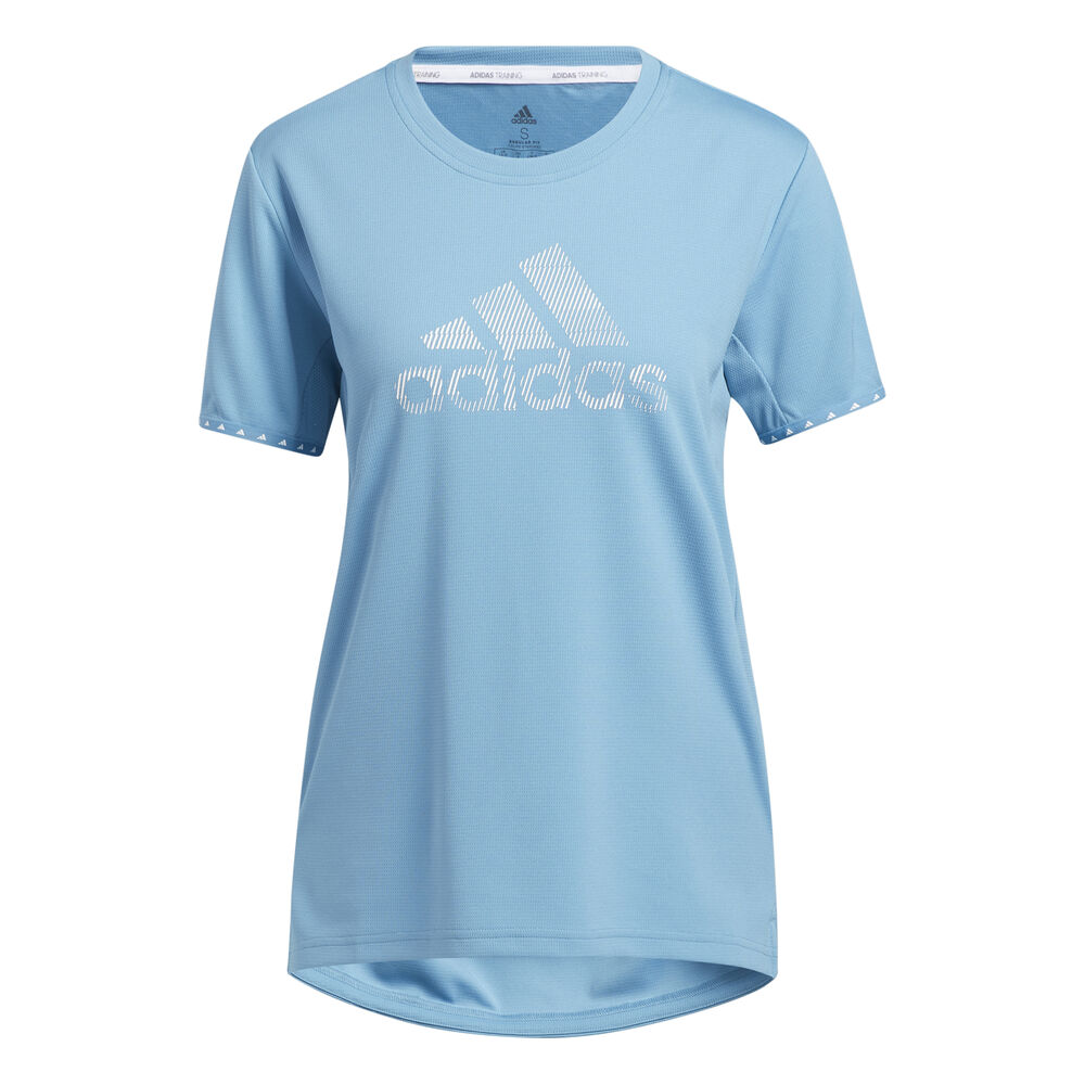 Adidas Must Have Badge Of Sport Camiseta De Manga Corta Hombres - Azul Oscuro, Blanco