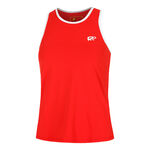 Ropa Racket Roots Racket Roots Teamline Racerback Camiseta De Tirantes Mujeres-Rojo