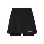 Ropa HEAD HEAD Club Basic Long Falda Mujeres-Negro,Plateado