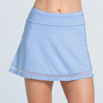 Ropa Lucky in Love Lucky in Love Hustle N' Bustle 14in Falda Mujeres-Azul Claro