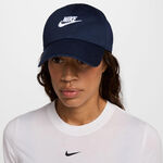 Ropa Nike Nike Club Futura Metal Swoosh Gorra-Azul Oscuro,Blanco