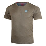 Ropa BIDI BADU BIDI BADU Spectrum Two Colored Camiseta De Manga Corta Hombres-Marrón,Azul
