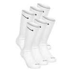 Ropa Nike Nike Everyday Plus Cushioned Calcetines Deporte Pack De 6 Hombres-Blanco