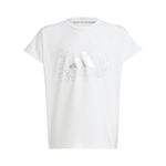 Ropa adidas adidas Winter Camiseta De Manga Corta Niños-Blanco,Plateado