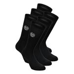 Ropa De Tenis BIDI BADU Don Carlito XXL Crew Move Socks 6 Pack - black