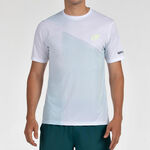 Ropa Bullpadel Bullpadel Lagar Camiseta De Manga Corta Hombres-Blanco
