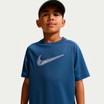 Ropa Nike Nike Dri-Fit Multi  Camiseta de manga corta Chicos-color petr&oacute;leo