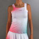 Ropa Endless Endless Breeze Camiseta De Tirantes Mujeres-Rosa Neón,Blanco
