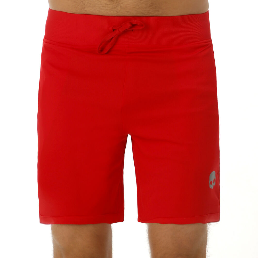 Tech Shorts Hombres - Rojo, Gris