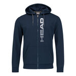 Ropa HEAD HEAD Fynn Sudadera con cremallera Hombres - azul, blanco