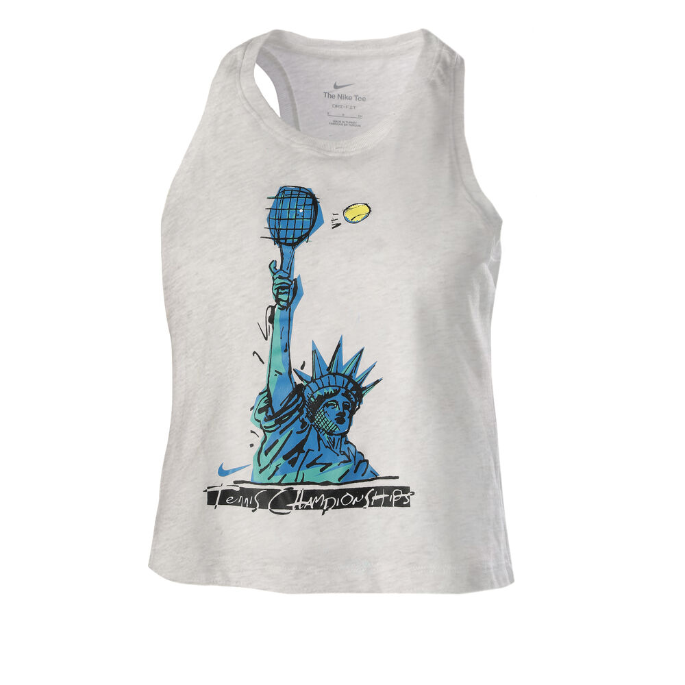 Dri-Fit NYC Liberty Camiseta De Tirantes Mujeres - Gris, Turquesa