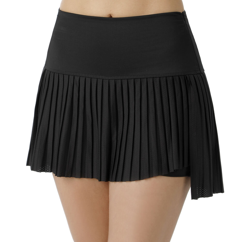 Lucky in Love Squared Up Pleated Falda Chicas - Negro, Multicolor