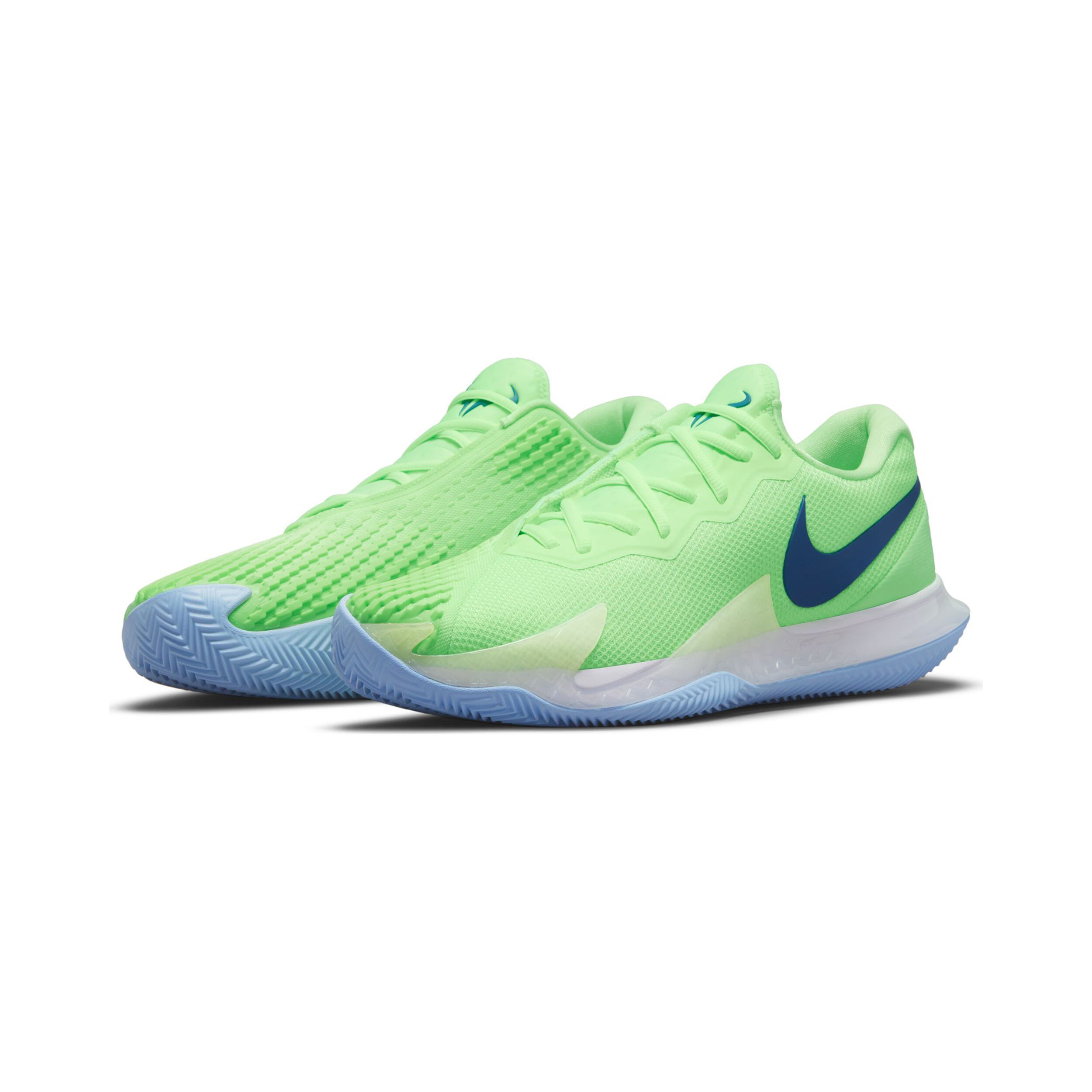 Rafael Nadal Air Zoom Vapor Cage 4 Zapatilla Tierra Batida Hombres Verde Ne n Azul