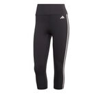 Ropa adidas adidas Essentials Train 3-Stripes High-Waisted Malla Mujeres-Negro