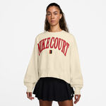 Ropa De Tenis Nike W Nkct Phnx Flc Oos Crew Hrtge