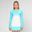 Crew Gradiant Junior Longsleeve - neon green, white