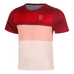 Ropa Nike Nike Court Dri-Fit Advantage Camiseta De Manga Corta Hombres-Rojo,Coral