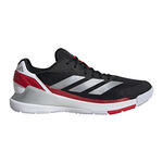 Zapatillas de p&aacute;del adidas adidas Crazyquick LS Zapatilla De P&aacute;del Hombres-Negro,Plateado