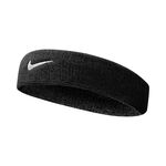 Ropa Nike Nike Swoosh Classic Cinta para el pelo Unisex - negro, blanco
