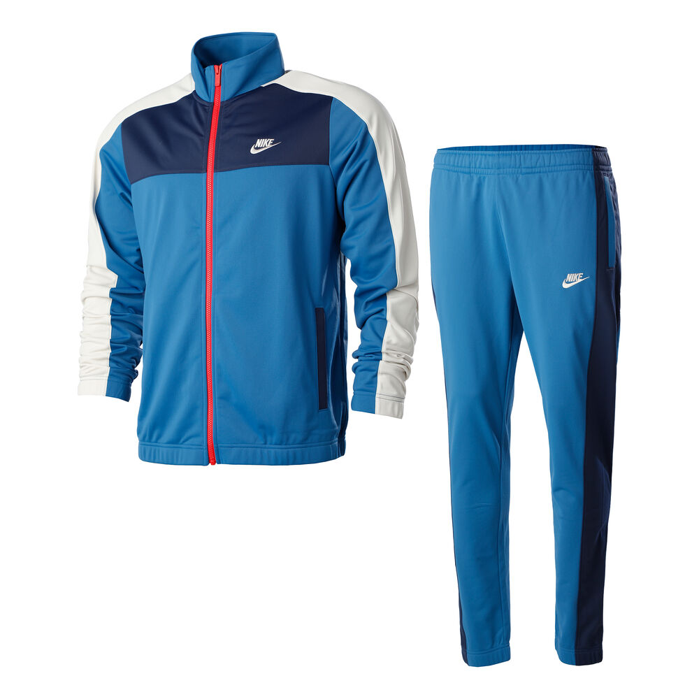 Spotswear Sport Essentials Chándal Hombres - Azul, Crema