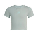 adidas adidas Sport Icons Soft Camiseta de manga corta Chicas-salvia