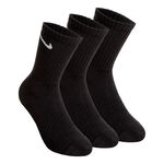 Ropa Nike Nike Everyday Cushion Crew Calcetines Deporte Pack De 3-Negro